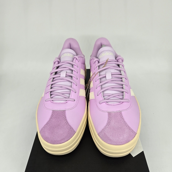 adidas VL Court Bold JI1791 Bliss Lilac Ice Lavender Women's Shoes Size 8.5 New - Picture 2 of 8